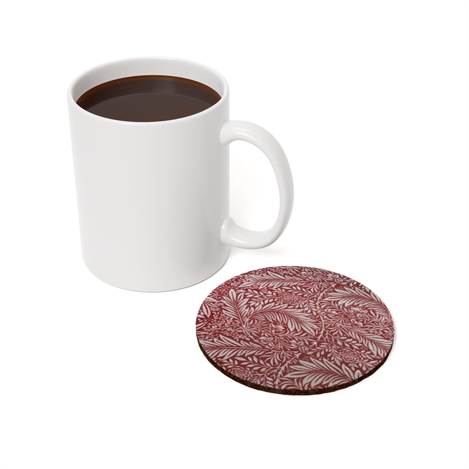 William Morris Larkspur Red - Individual Coaster