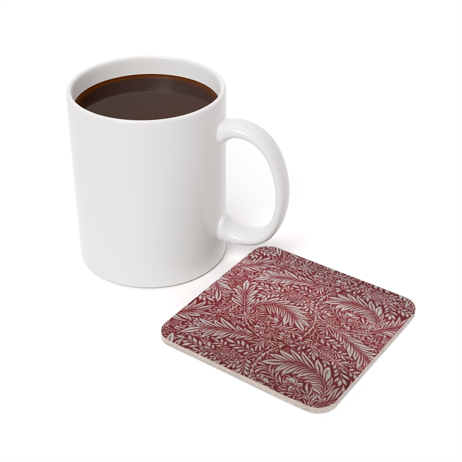 William Morris Larkspur Red - Individual Coaster