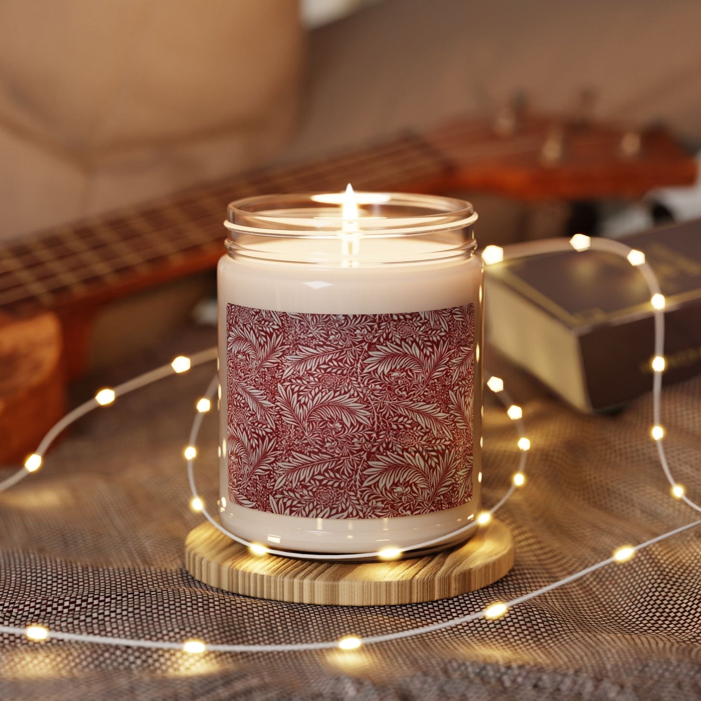 William Morris Larkspur Scented Soy Candle, 9oz