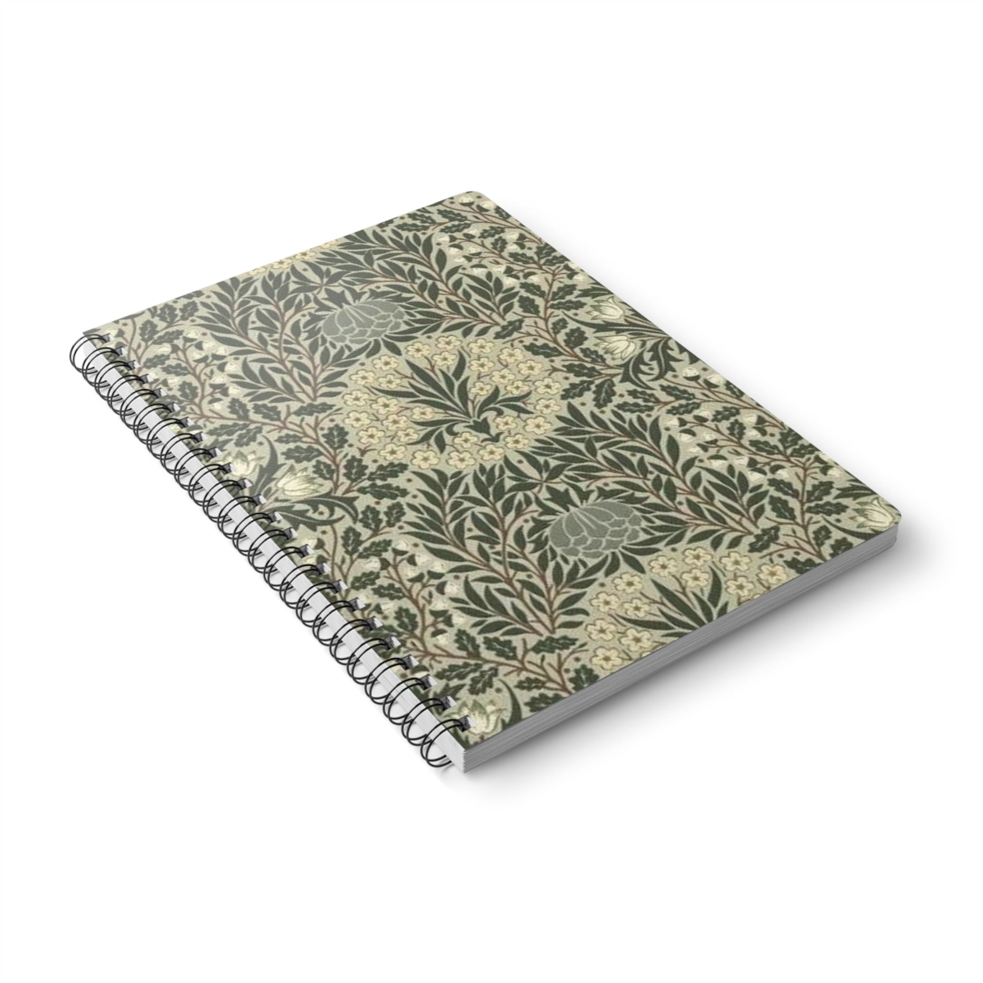 William Morris Notebook - Daisy And Oak design A5 spiralbound