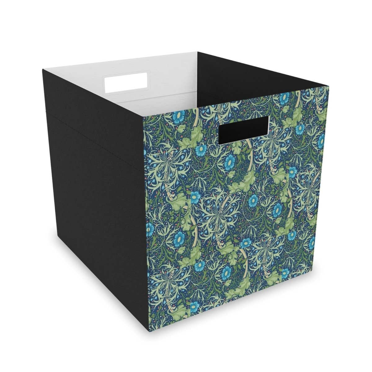 William Morris Seaweed Felt Storage Box