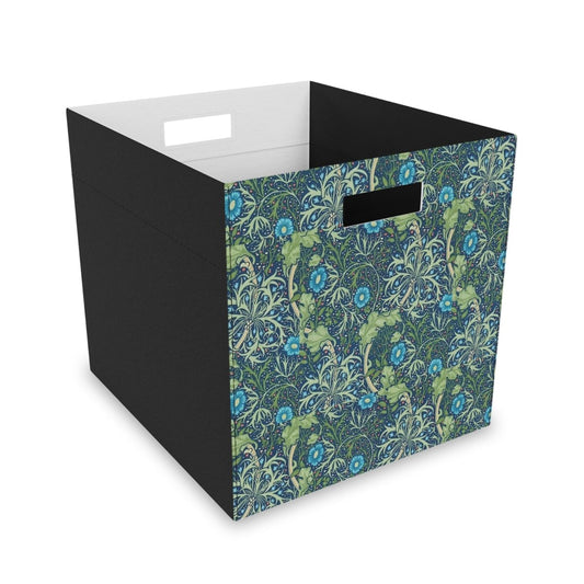 William Morris Seaweed Felt Storage Box