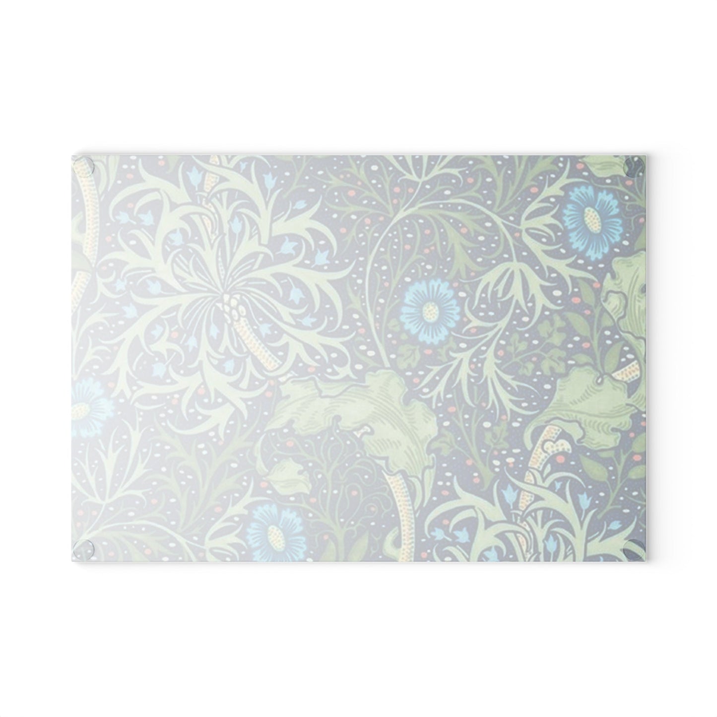 William Morris Seaweed Glass Cutting Board