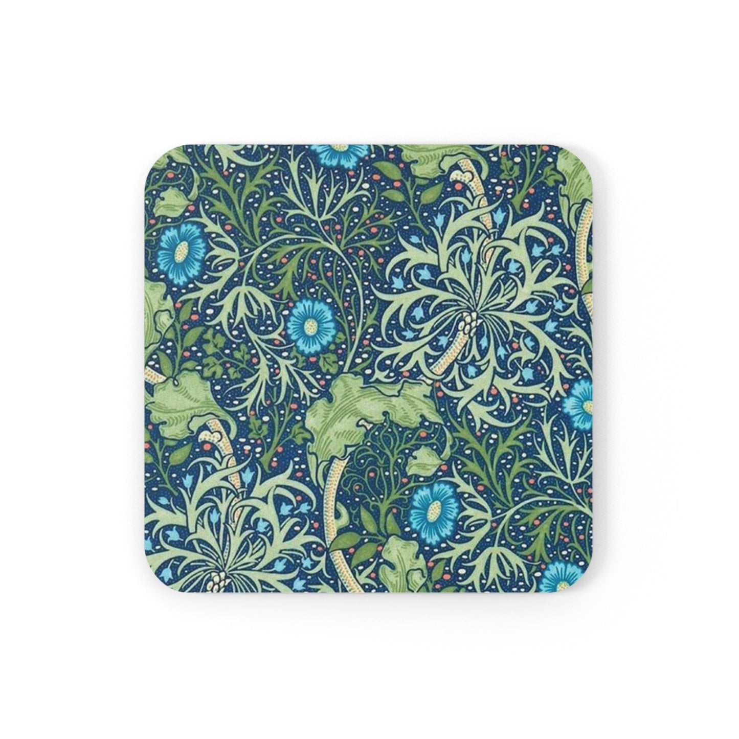 William Morris Seaweed  Individual Coaster