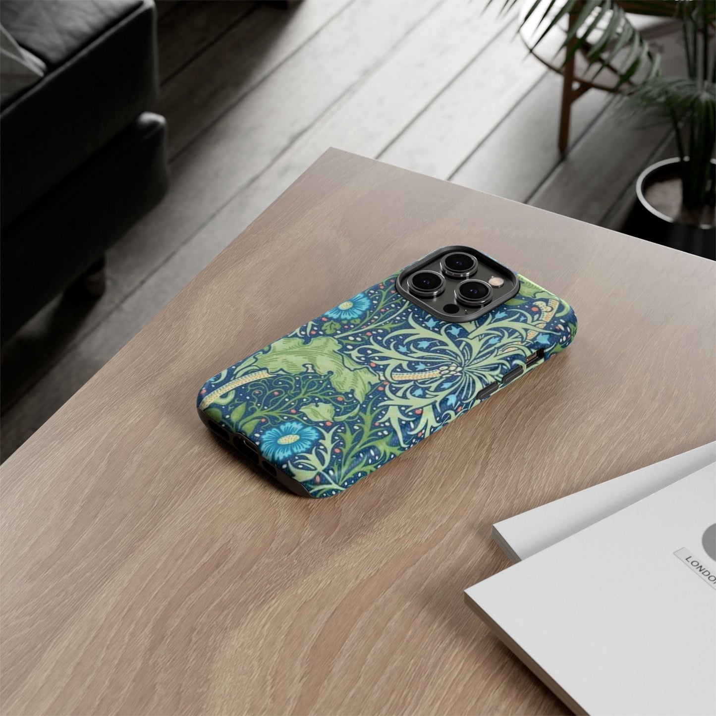 William Morris Seaweed iPhone Tough Case