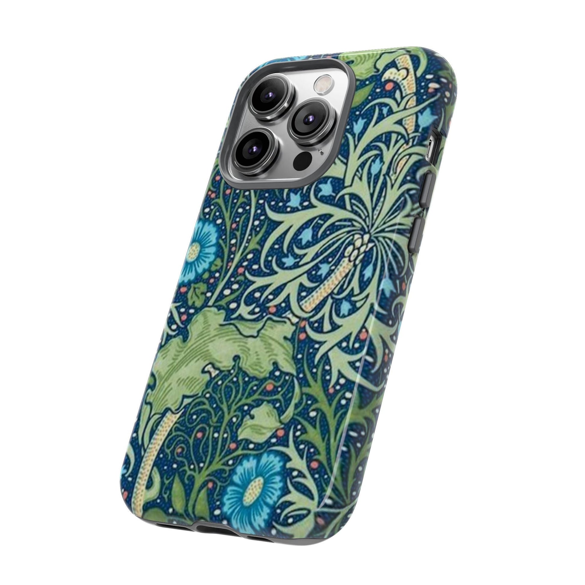 William Morris Seaweed iPhone Tough Case