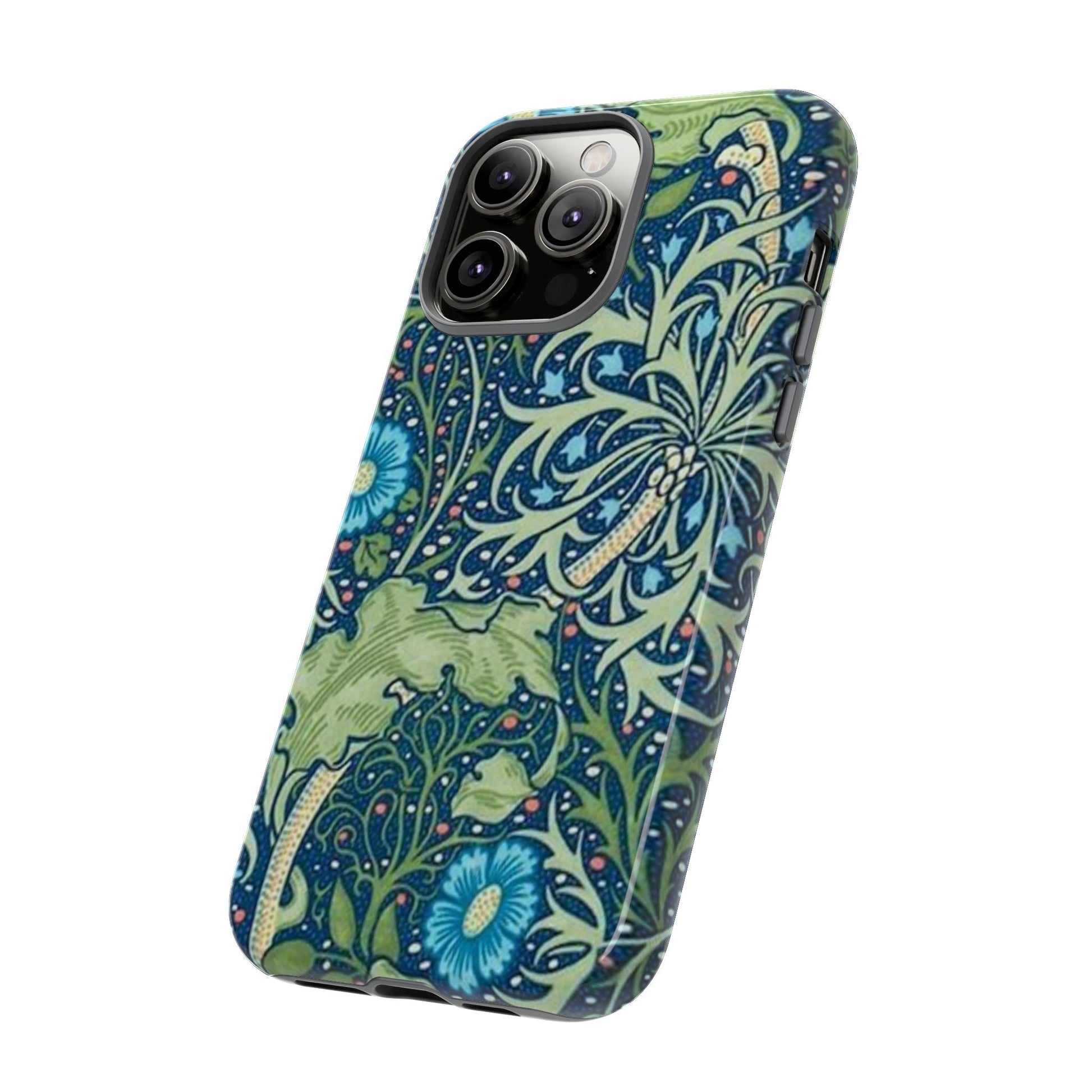 William Morris Seaweed iPhone Tough Case