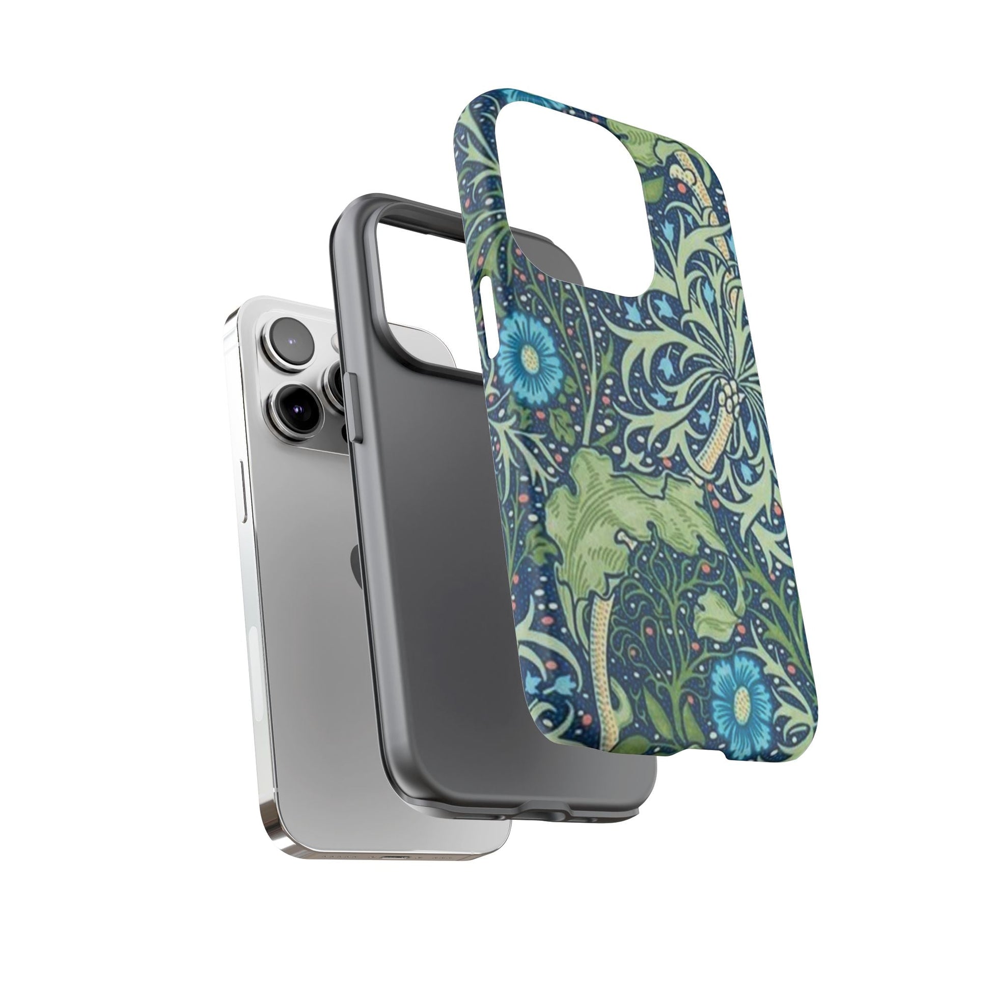 William Morris Seaweed iPhone Tough Case