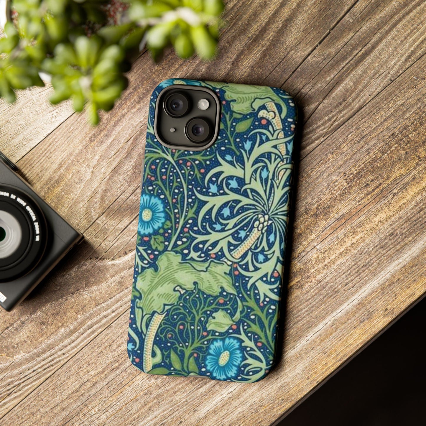 William Morris Seaweed iPhone Tough Case