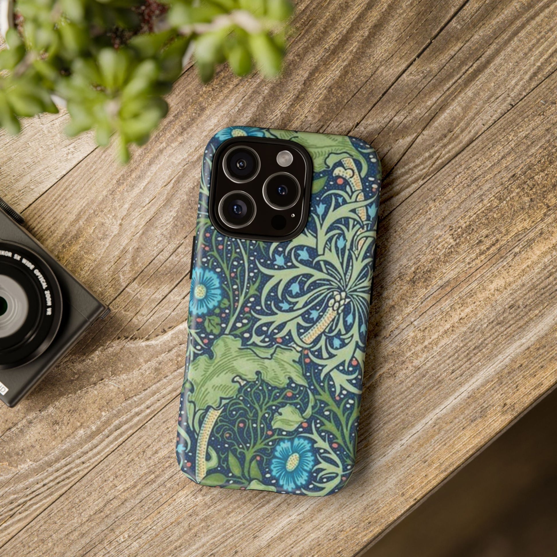 William Morris Seaweed iPhone Tough Case