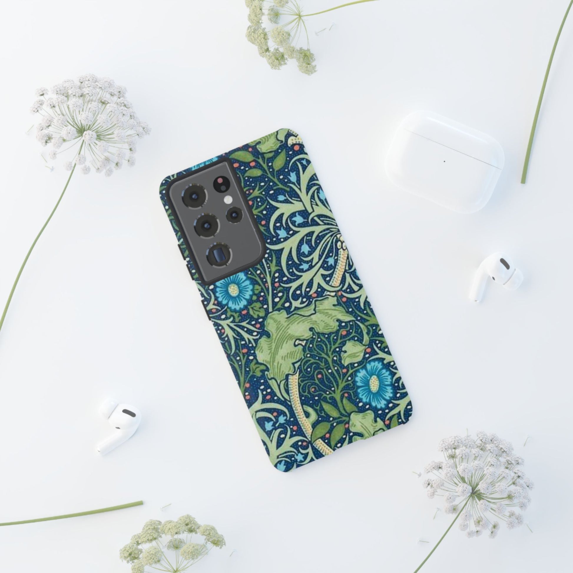 William Morris Seaweed Samsung Tough Cases