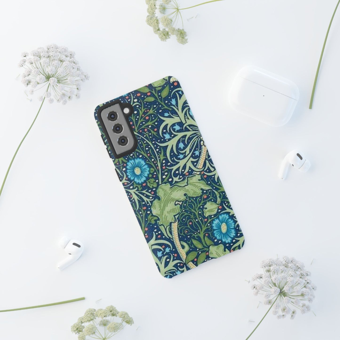 William Morris Seaweed Samsung Tough Cases
