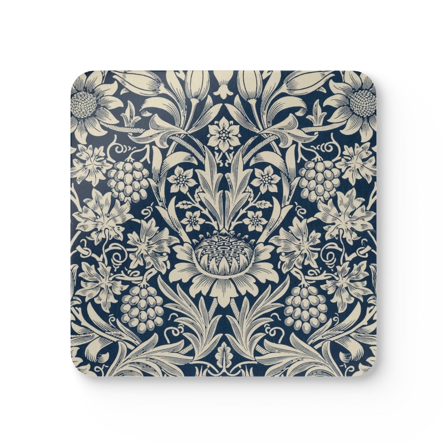 William Morris Sunflower Coaster Set