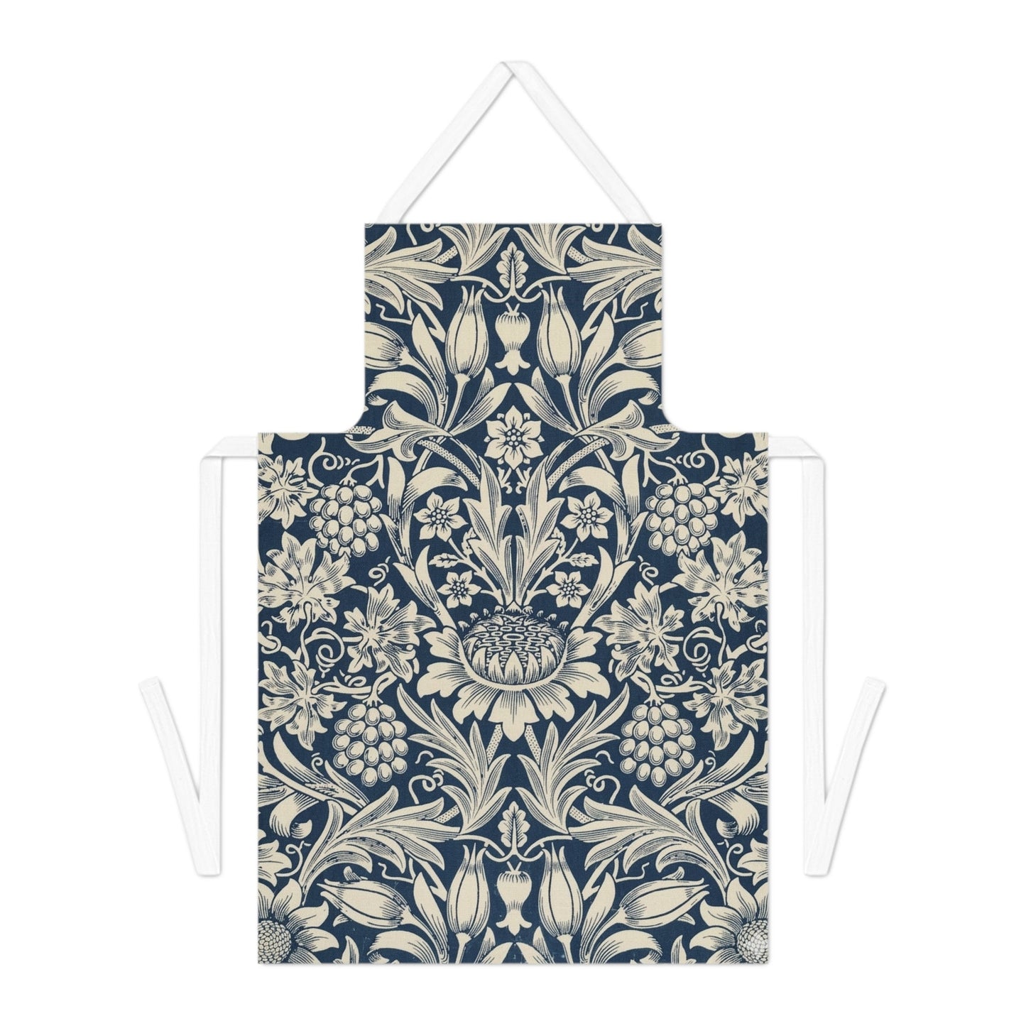 William Morris Sunflower Vintage Floral Apron