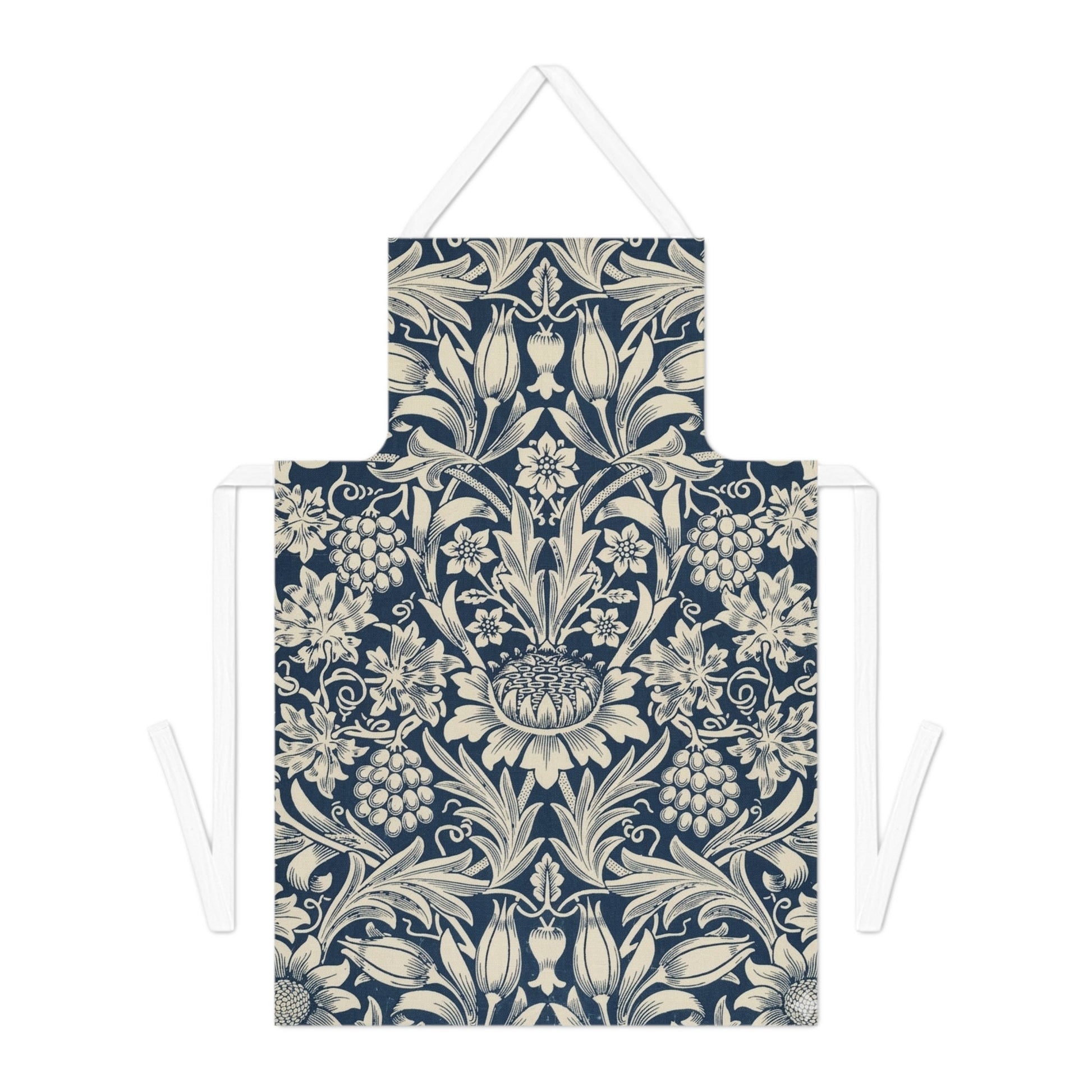 William Morris Sunflower Vintage Floral Apron
