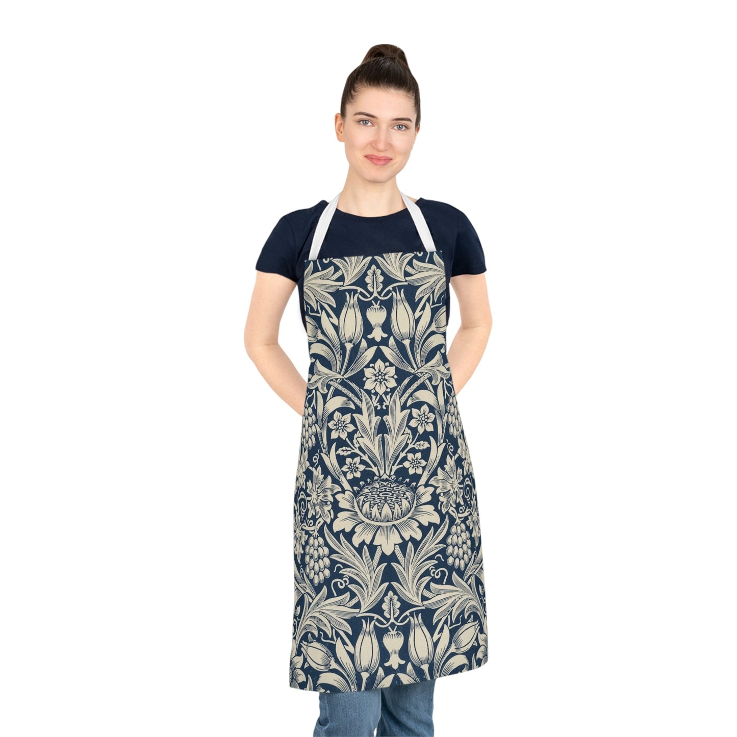 William Morris Sunflower Vintage Floral Apron