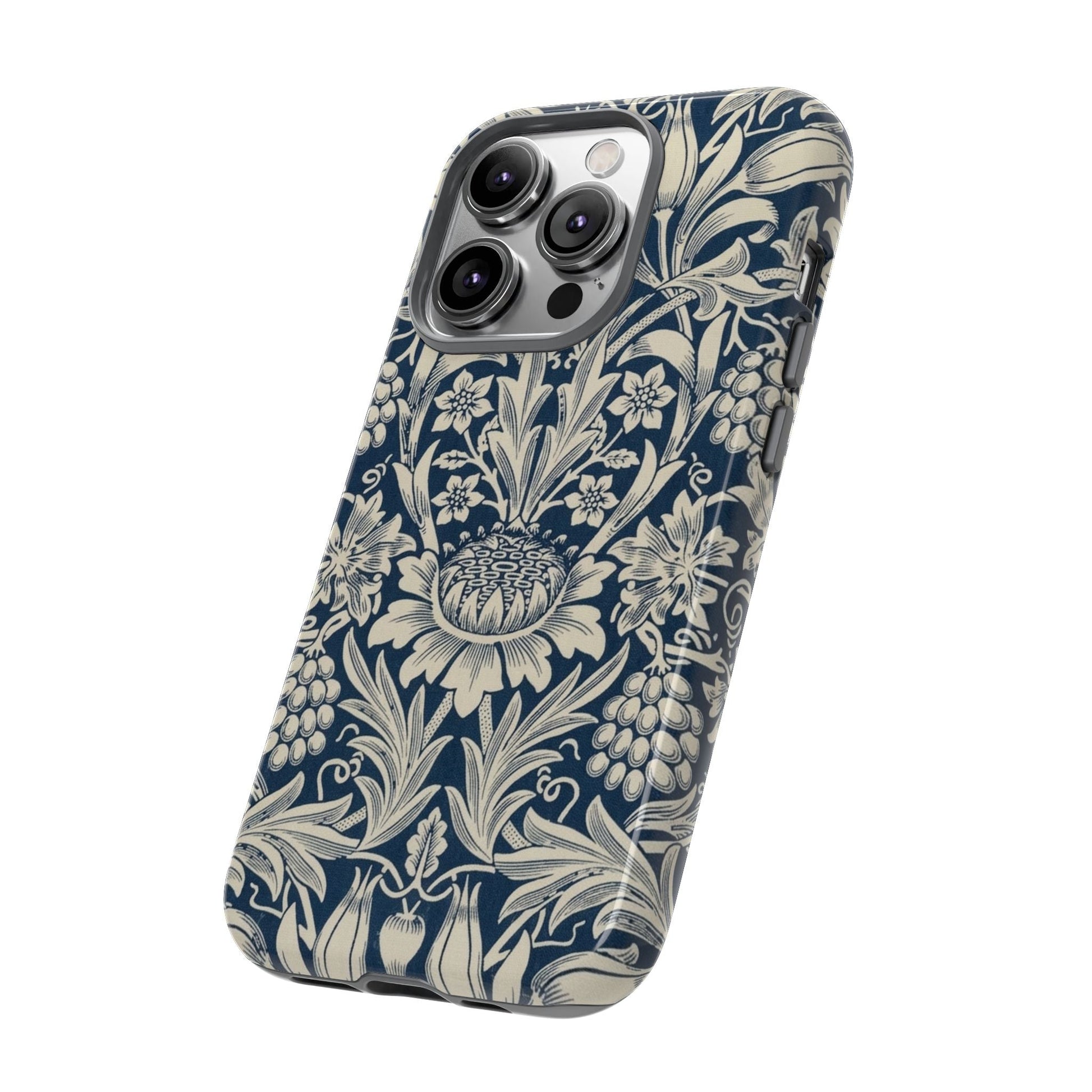 William Morris Sunflower iPhone Tough Case