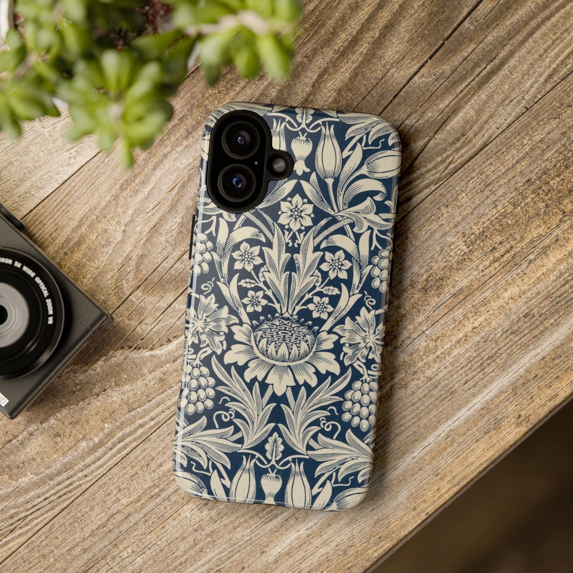 William Morris Sunflower iPhone Tough Case