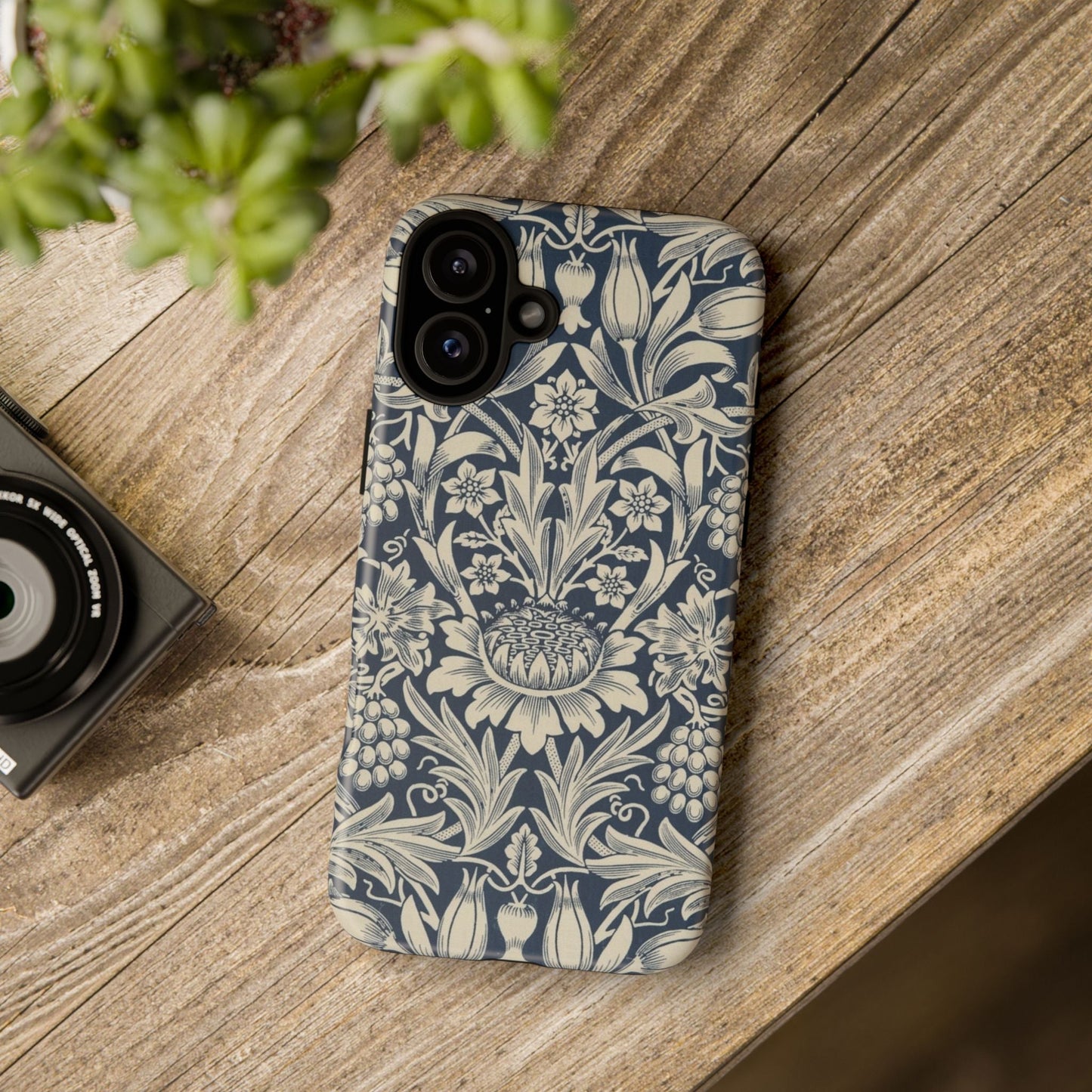 William Morris Sunflower iPhone Tough Case