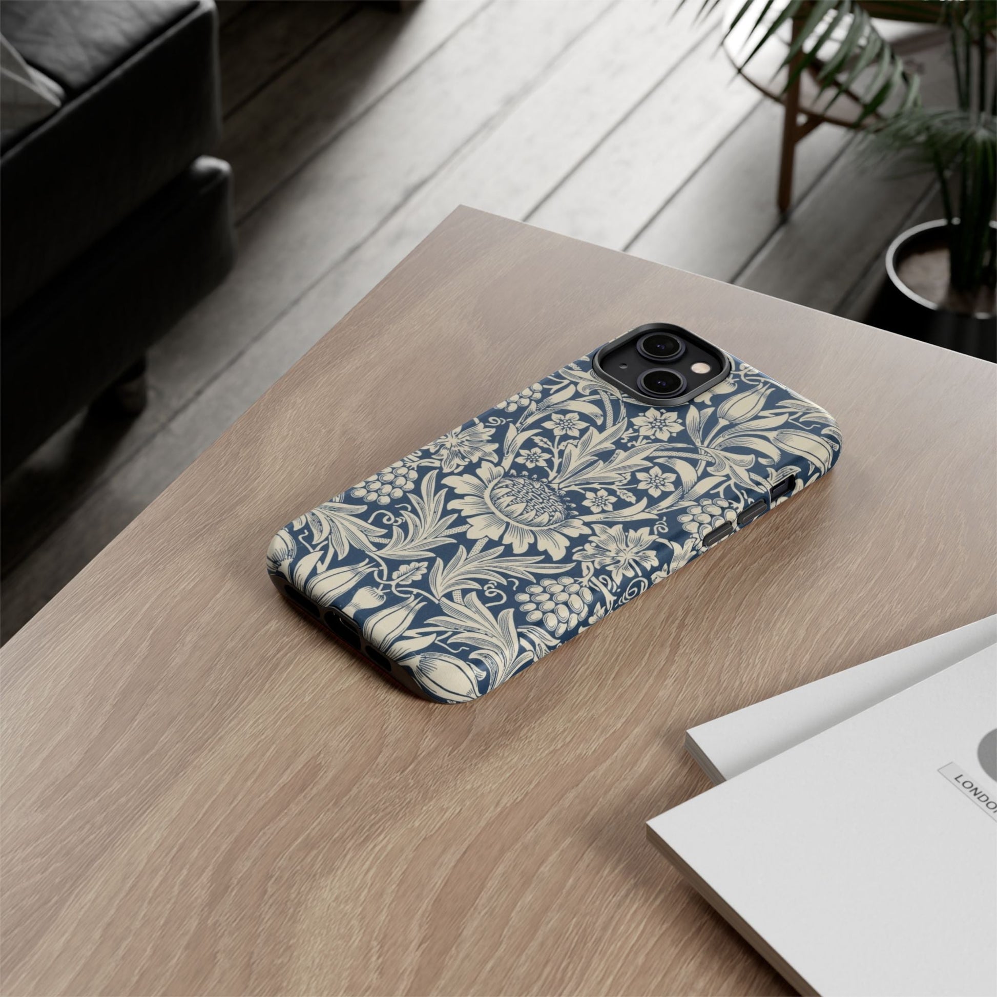 William Morris Sunflower iPhone Tough Case