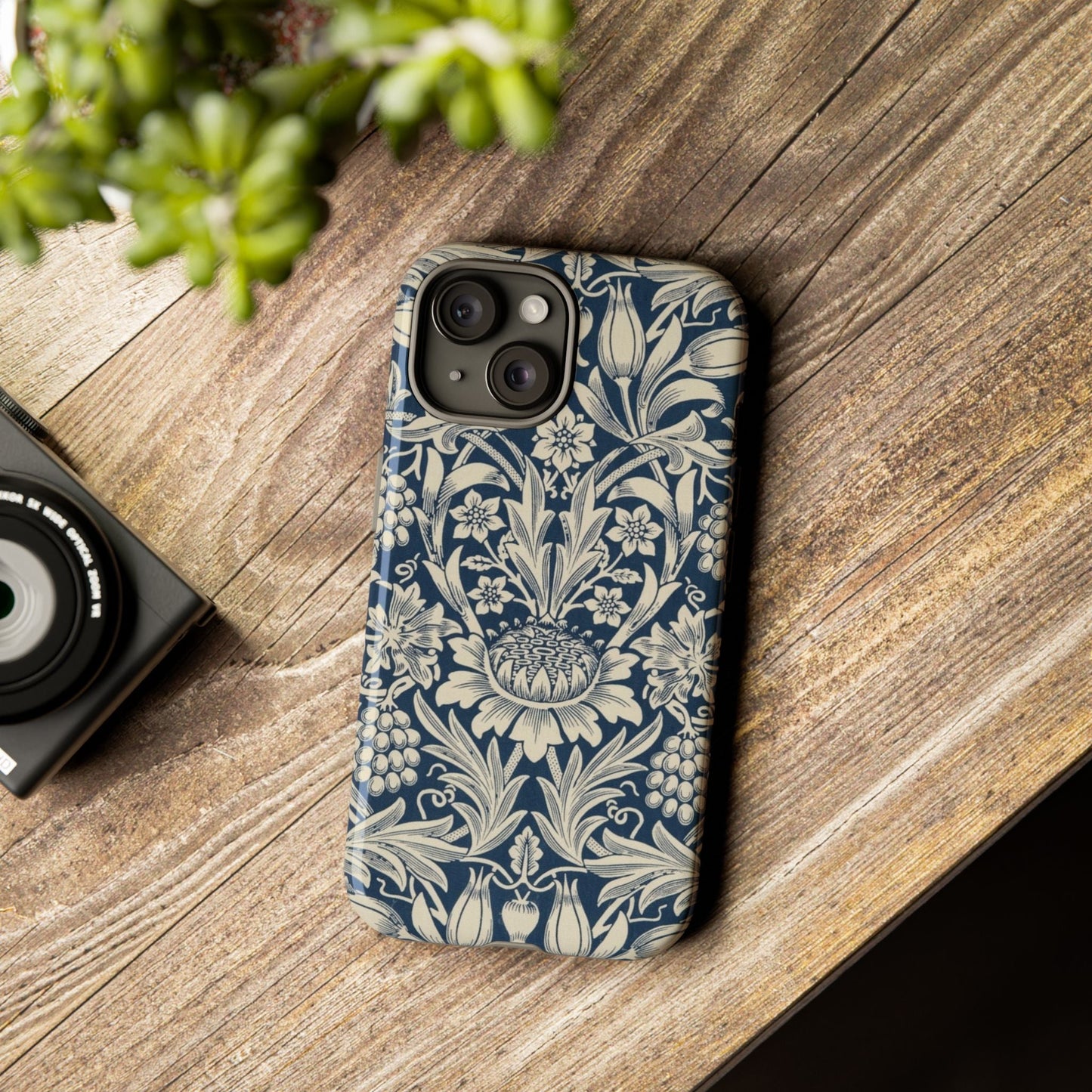 William Morris Sunflower iPhone Tough Case
