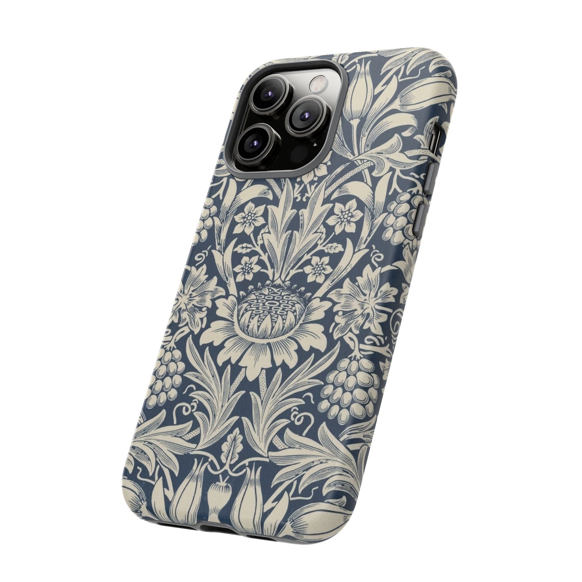 William Morris Sunflower iPhone Tough Case