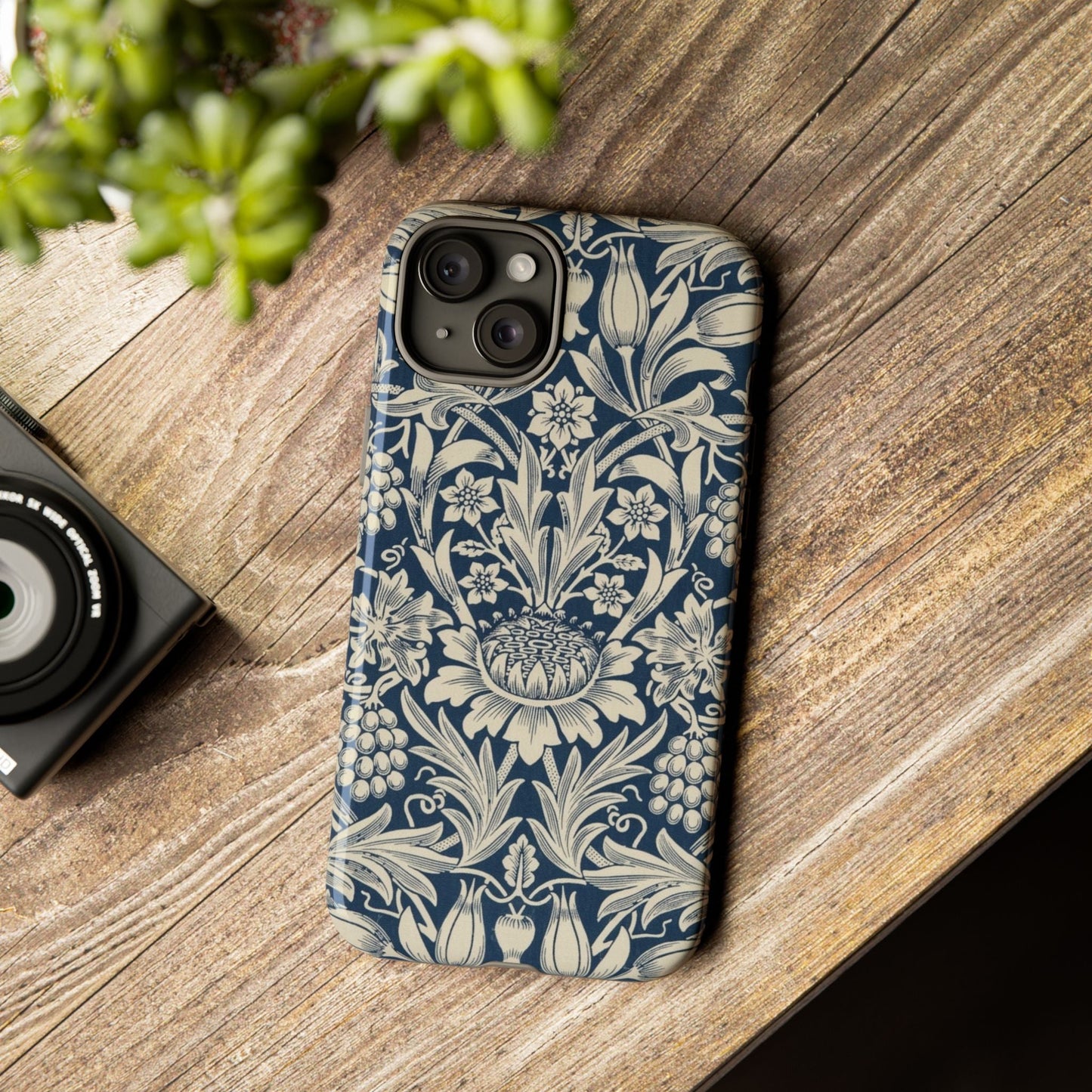 William Morris Sunflower iPhone Tough Case