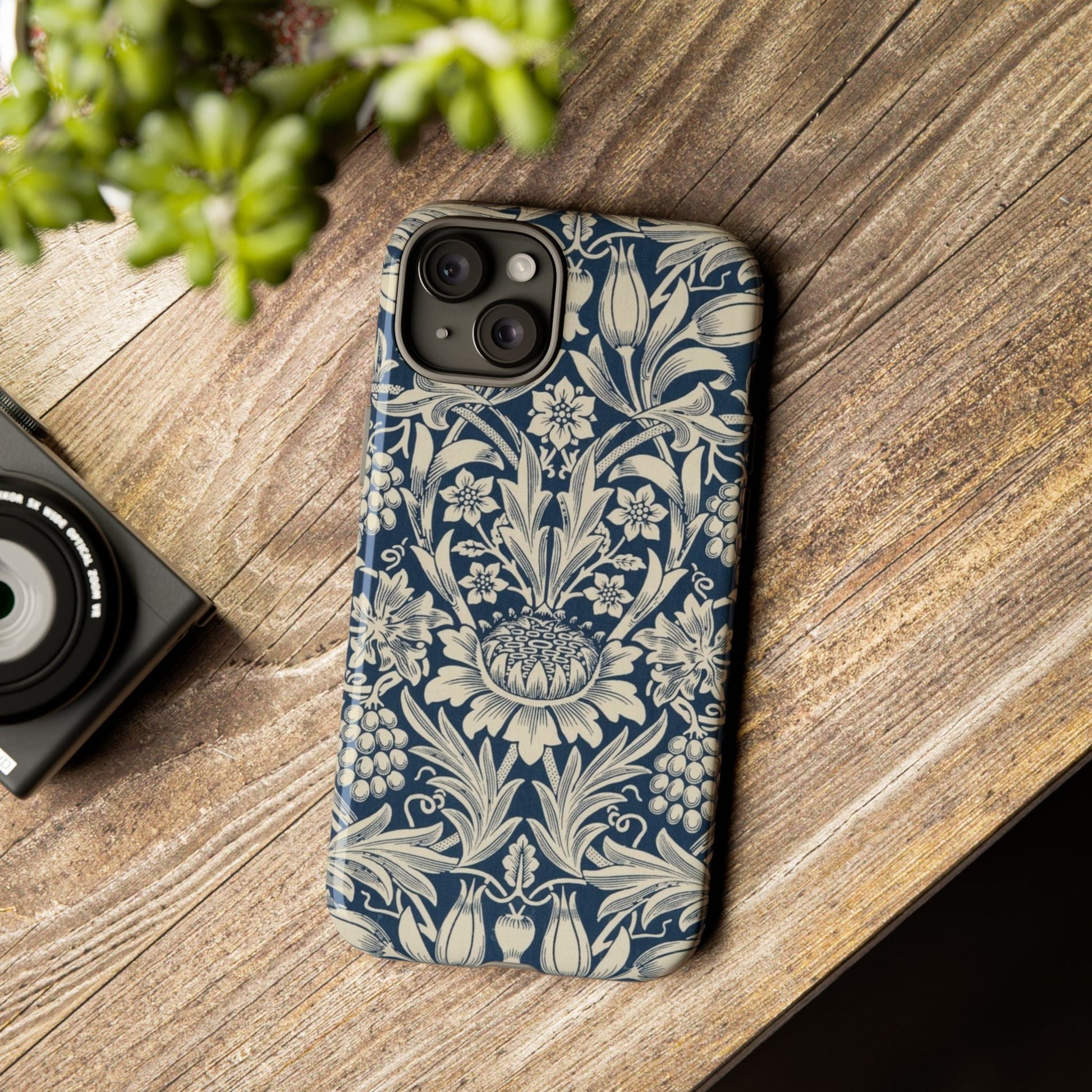 William Morris Sunflower iPhone Tough Case
