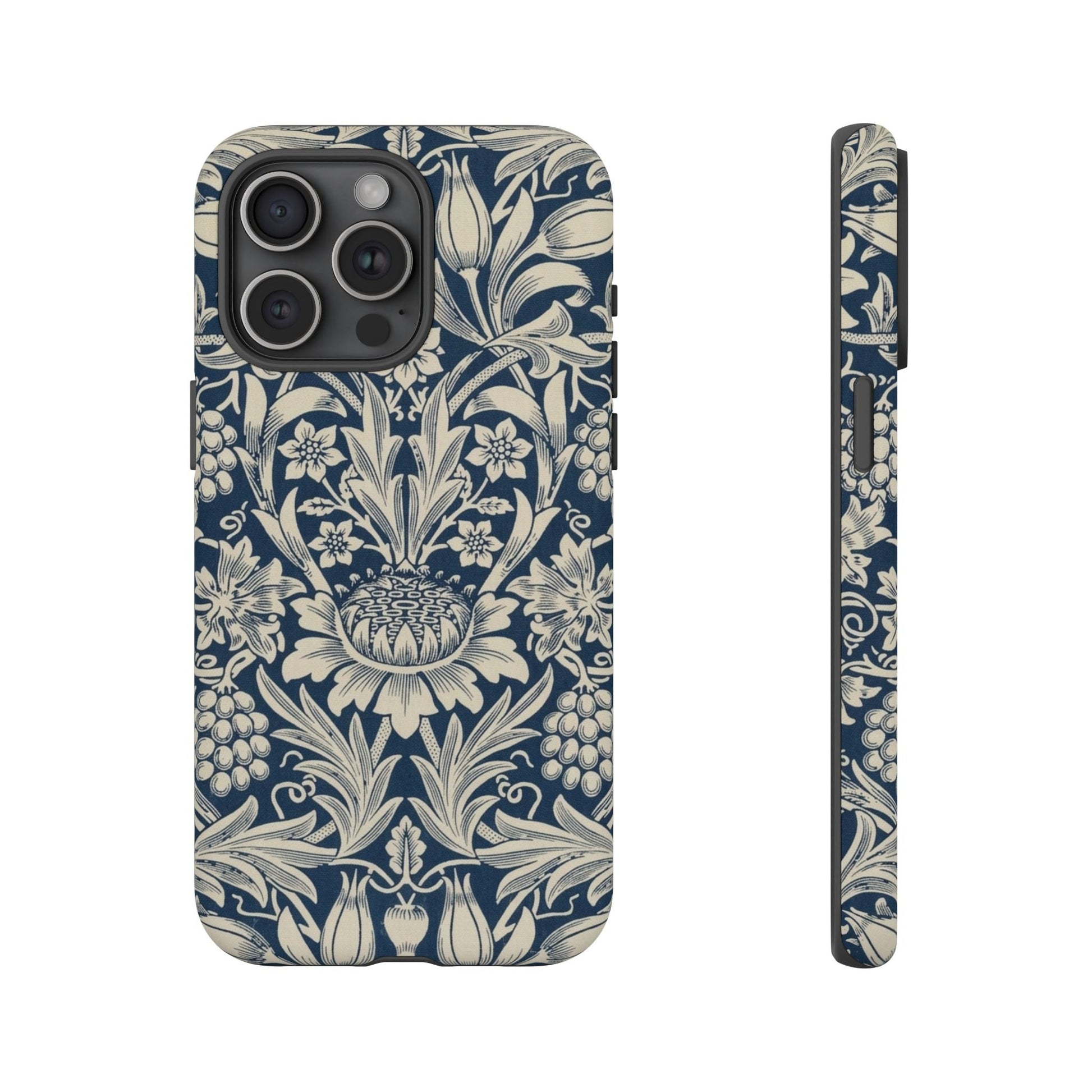 William Morris Sunflower iPhone Tough Case