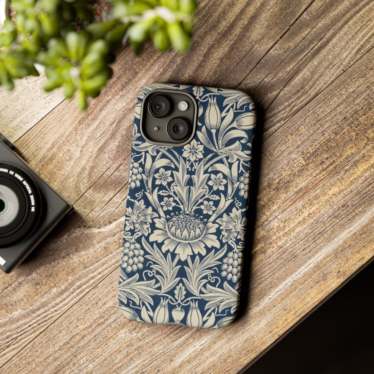 William Morris Sunflower iPhone Tough Case
