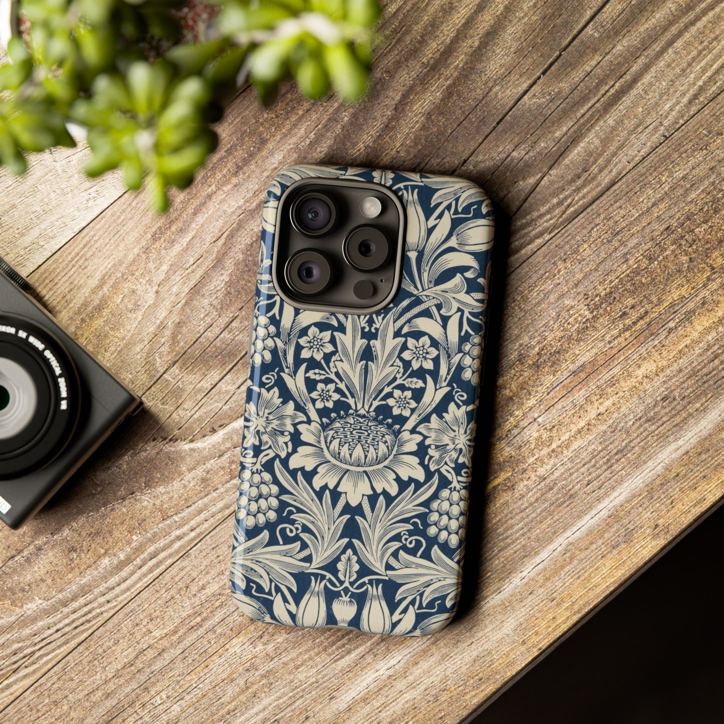 William Morris Sunflower iPhone Tough Case