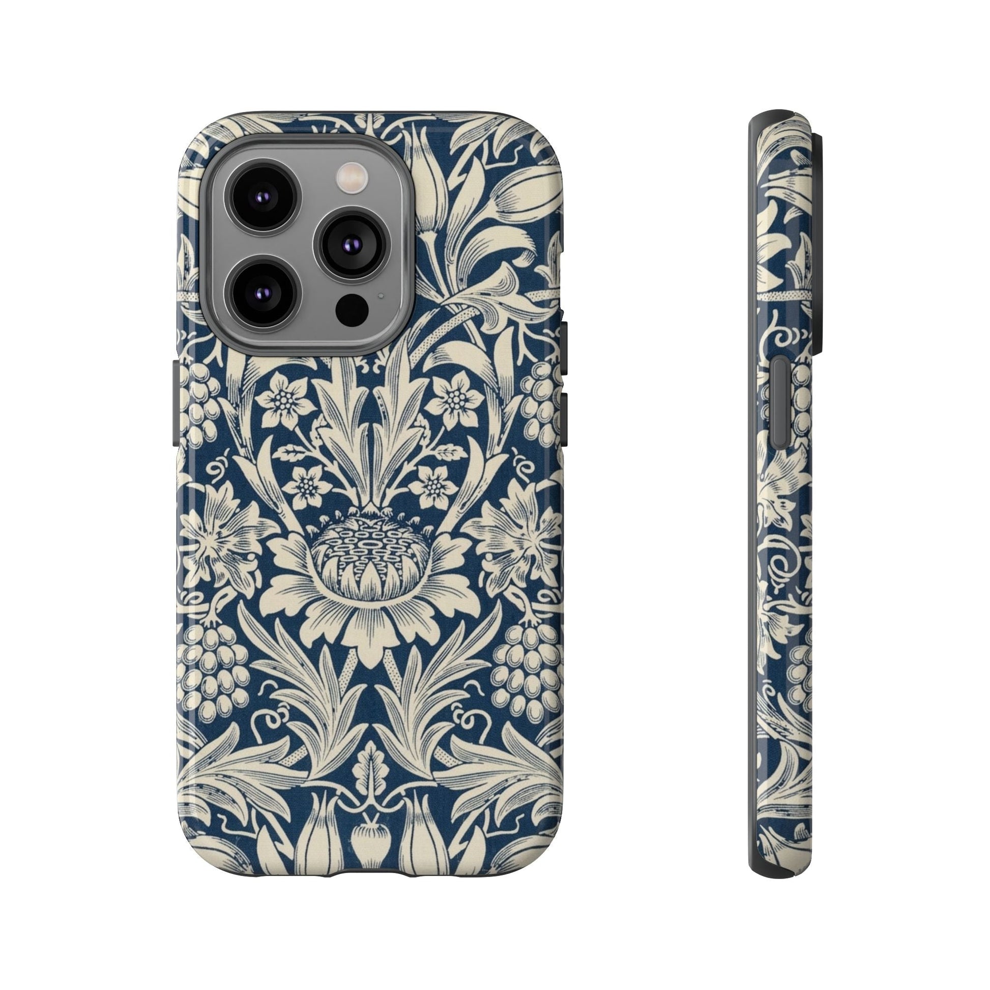 William Morris Sunflower iPhone Tough Case