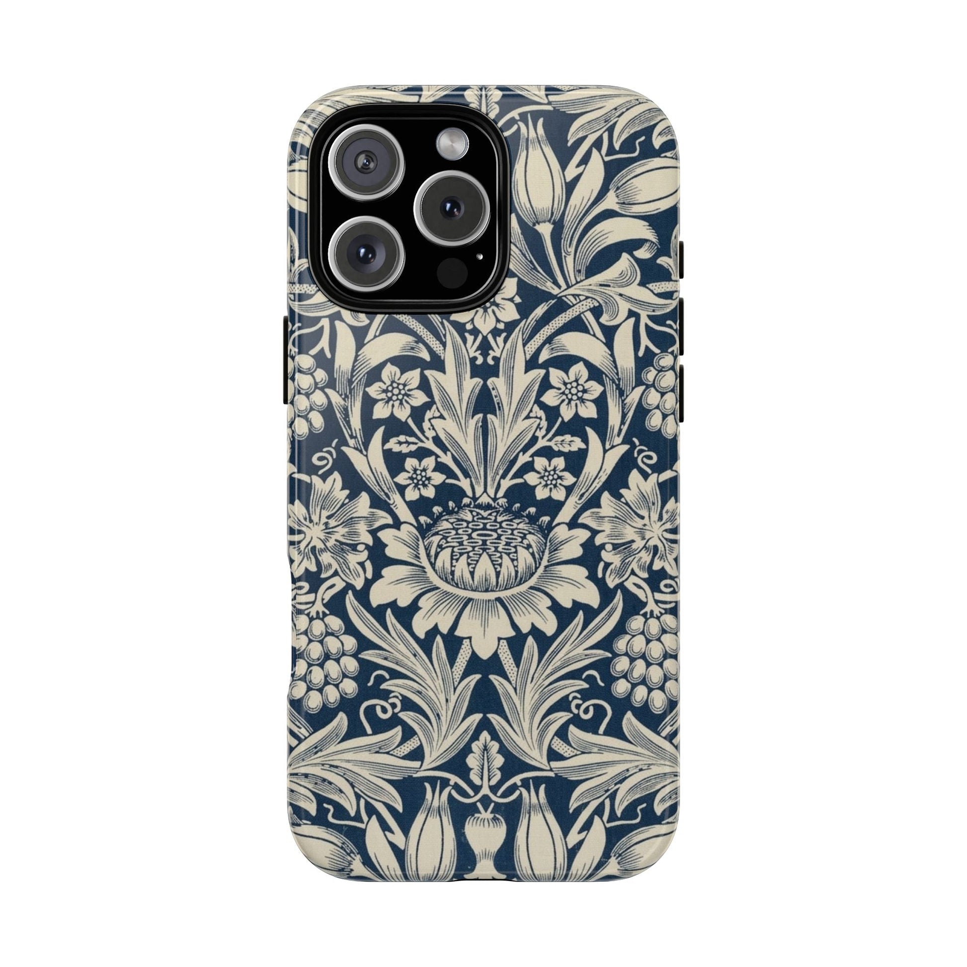 William Morris Sunflower iPhone Tough Case