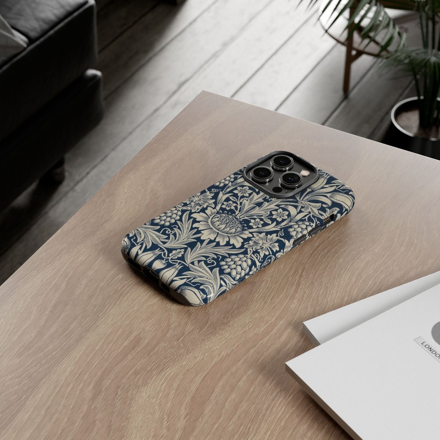 William Morris Sunflower iPhone Tough Case