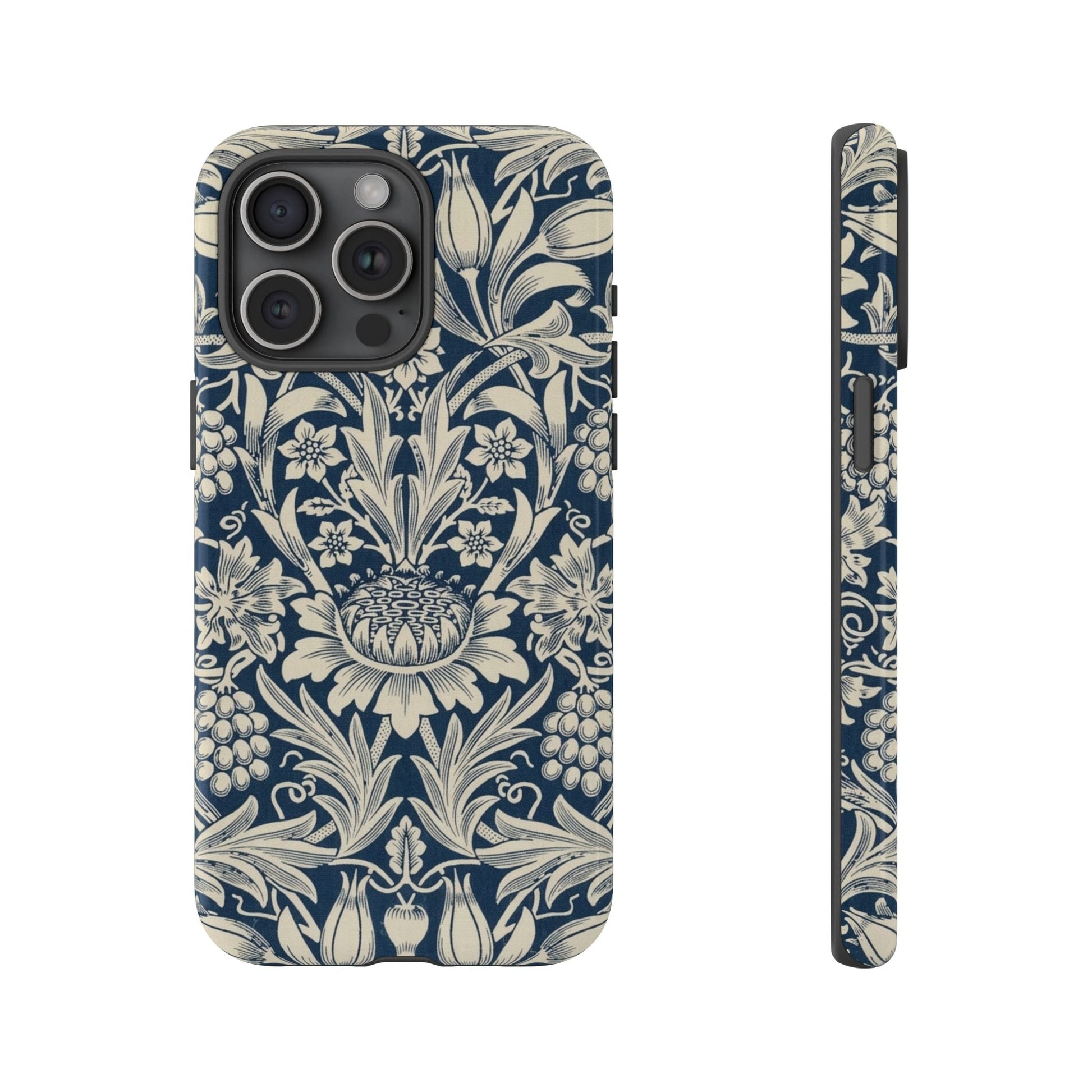 William Morris Sunflower iPhone Tough Case