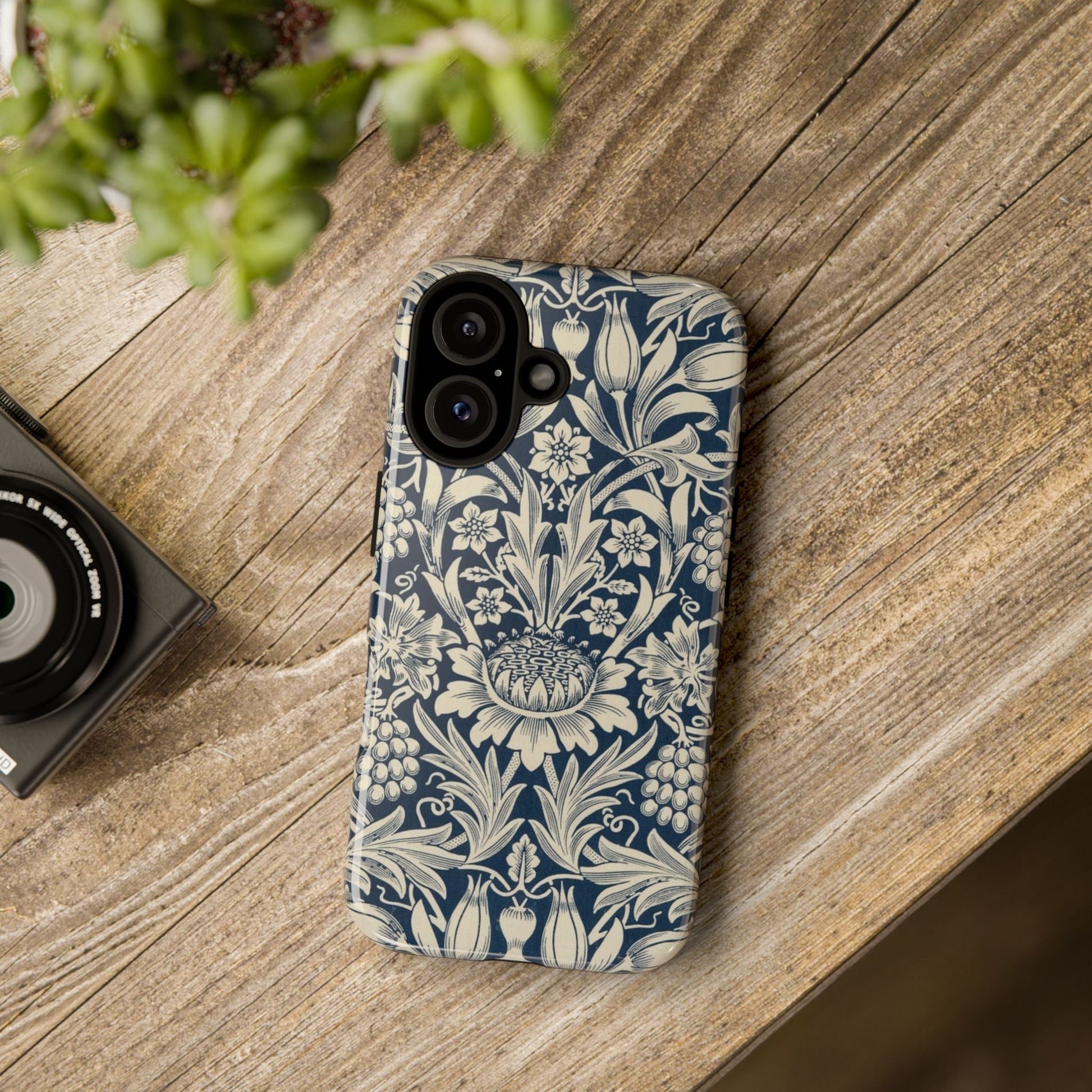 William Morris Sunflower iPhone Tough Case