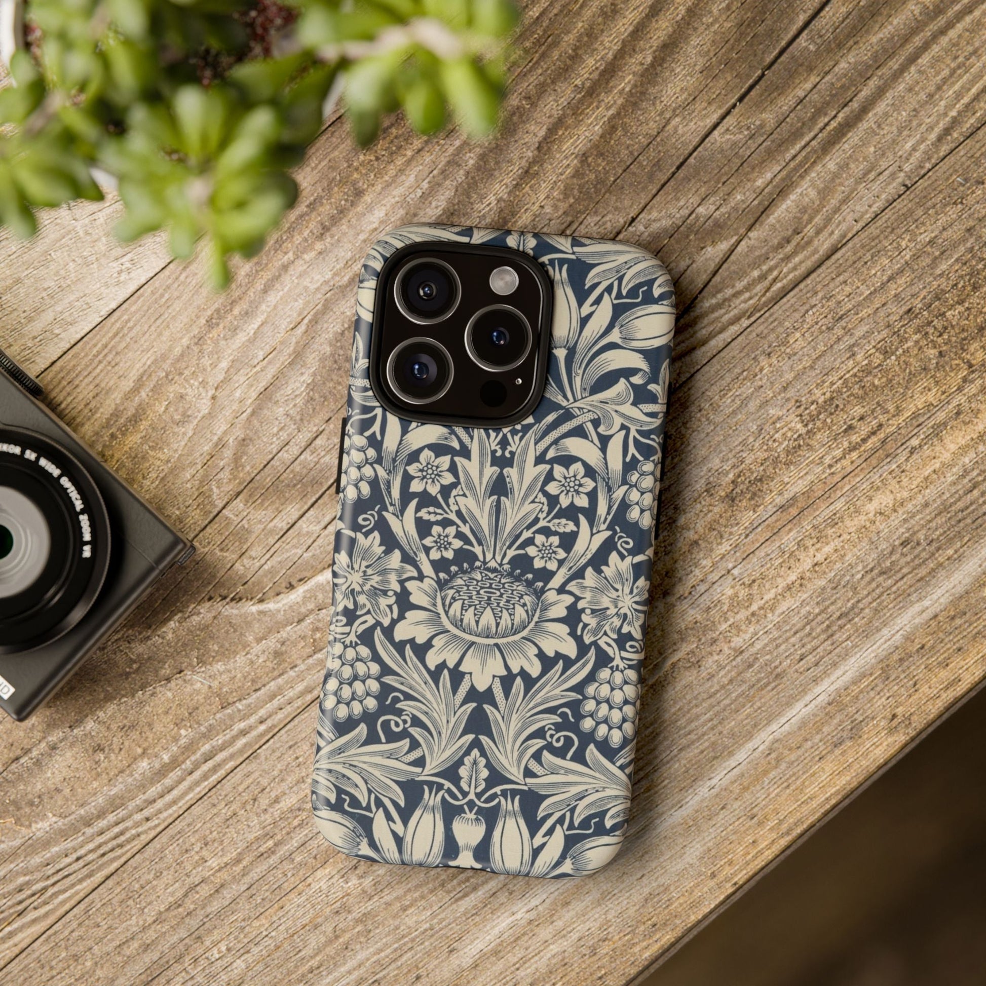 William Morris Sunflower iPhone Tough Case