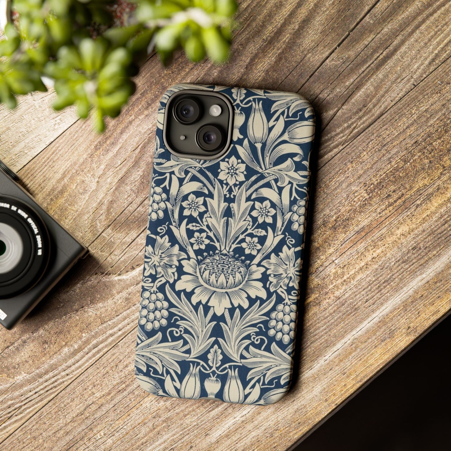 William Morris Sunflower iPhone Tough Case