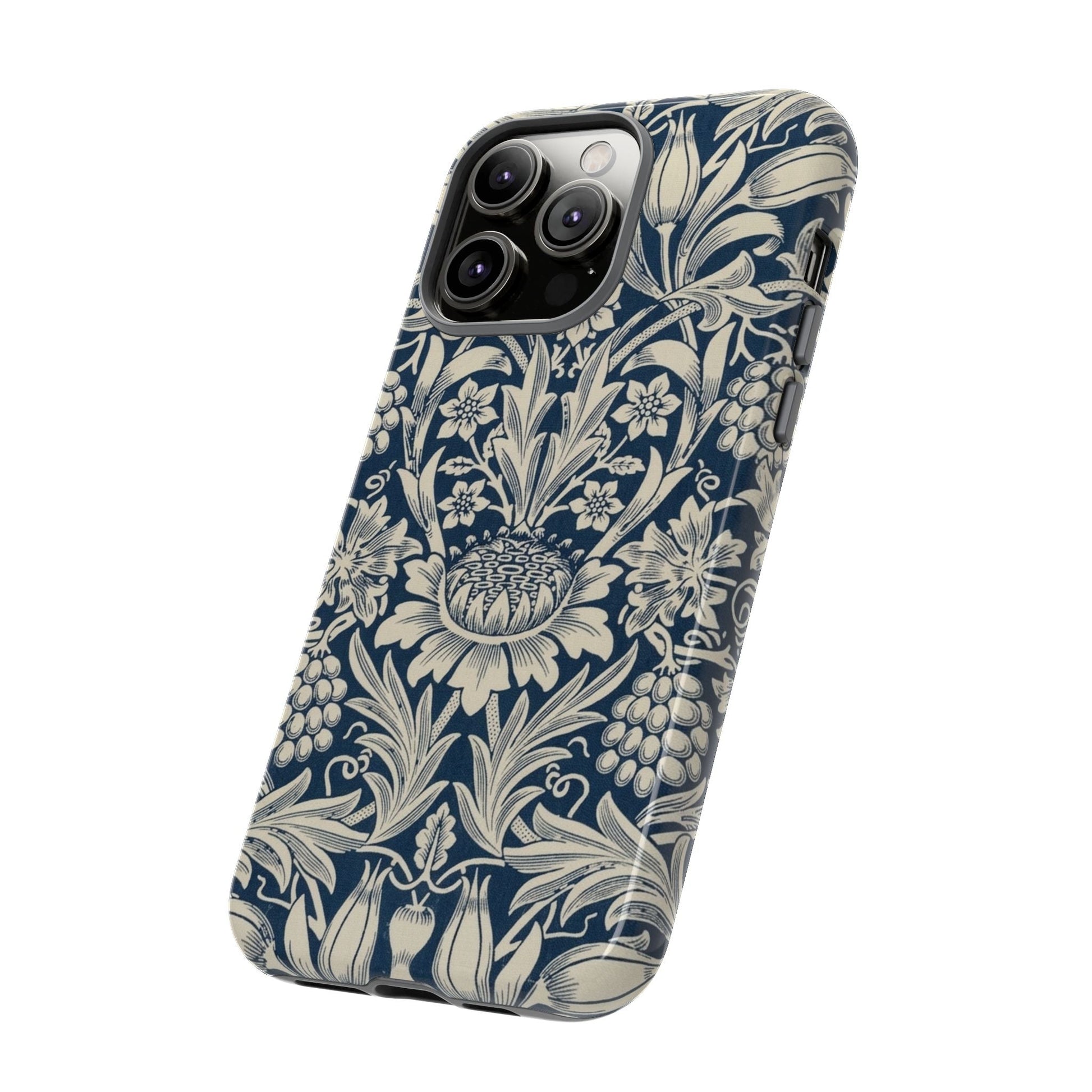 William Morris Sunflower iPhone Tough Case