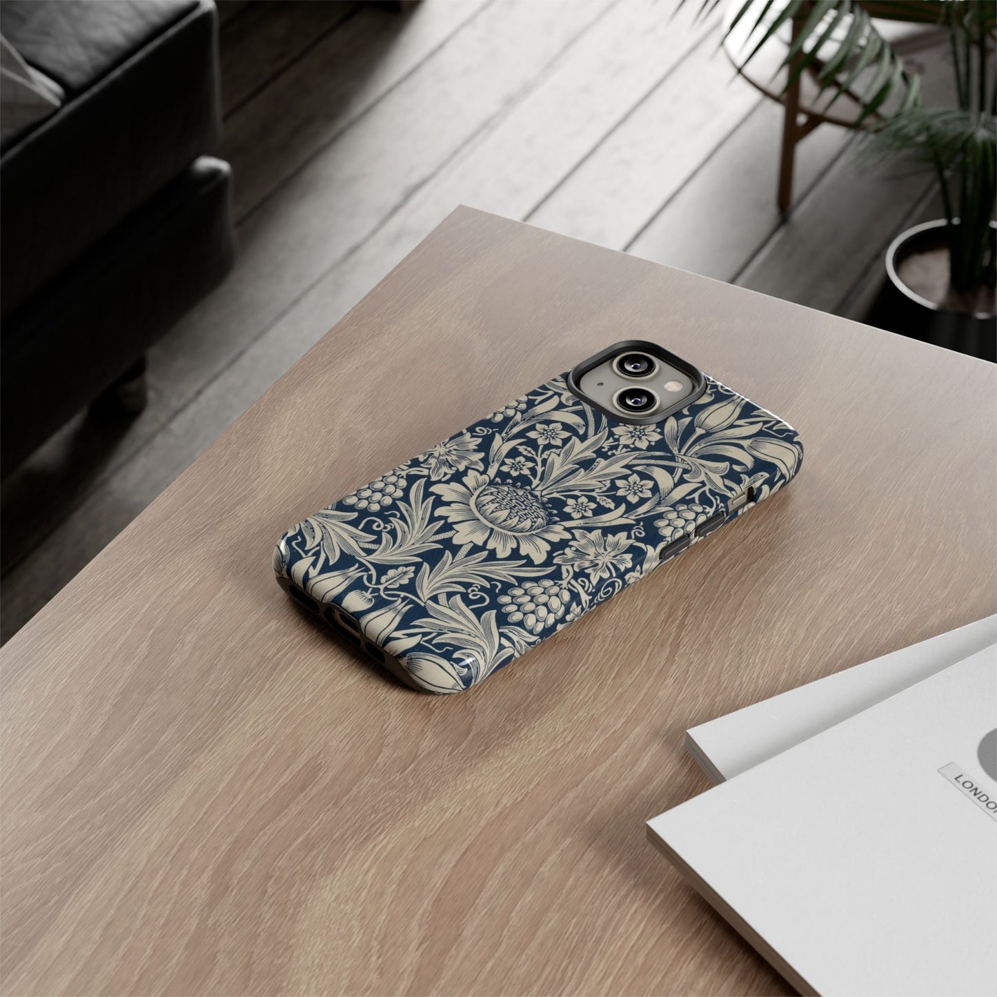 William Morris Sunflower iPhone Tough Case