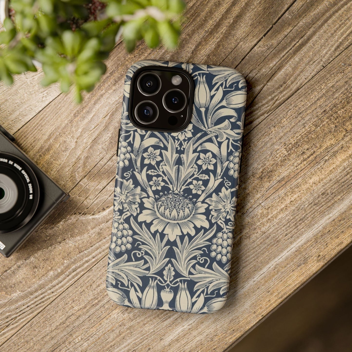 William Morris Sunflower iPhone Tough Case
