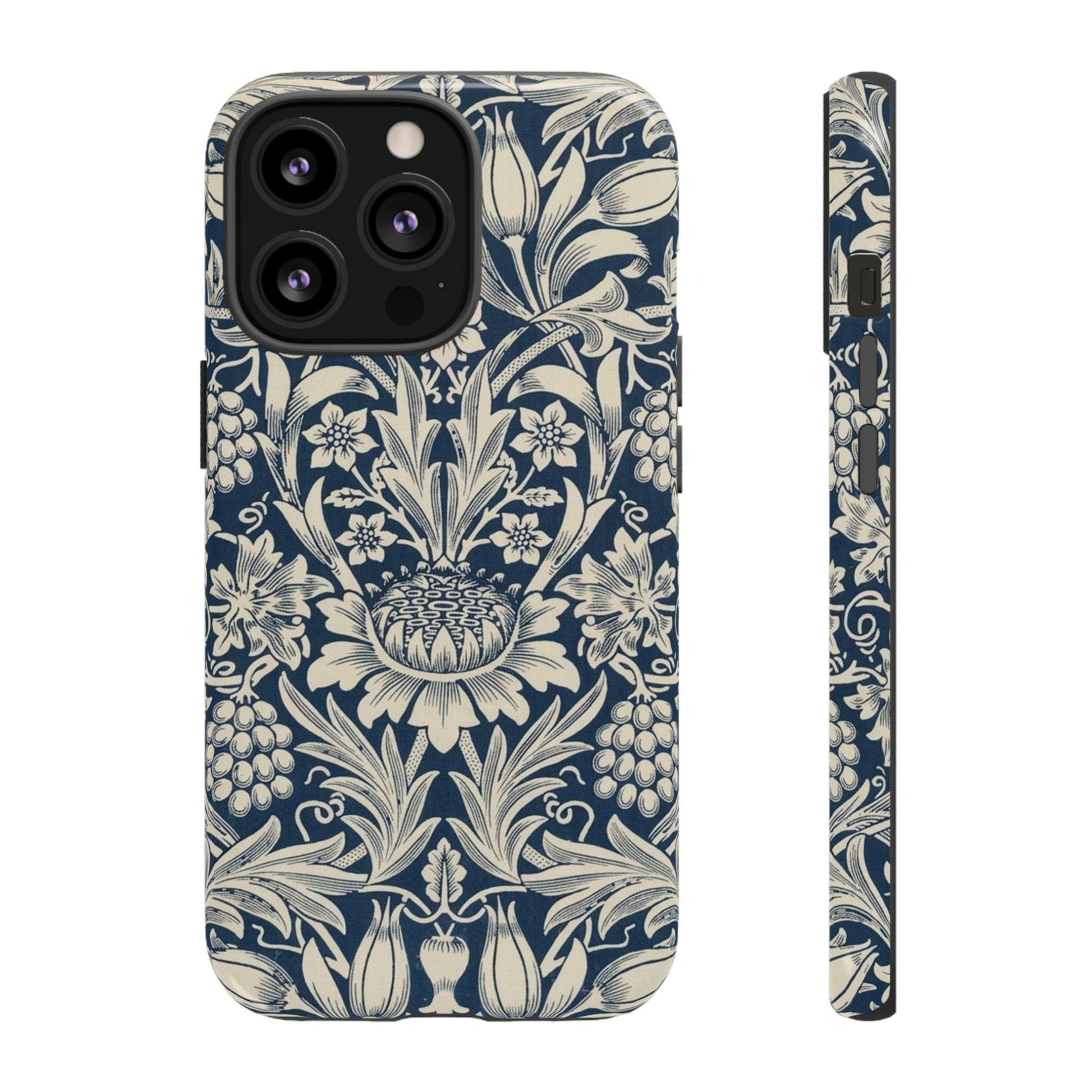 William Morris Sunflower iPhone Tough Case