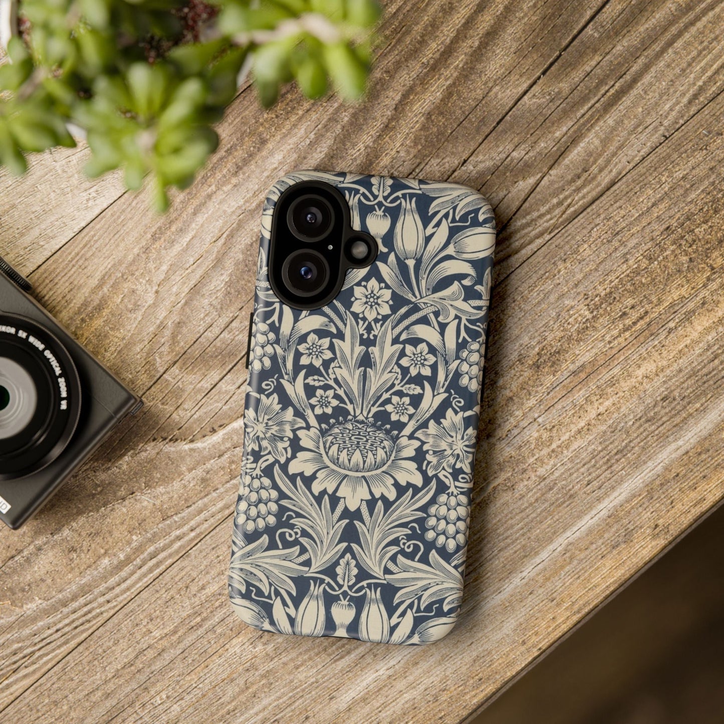 William Morris Sunflower iPhone Tough Case