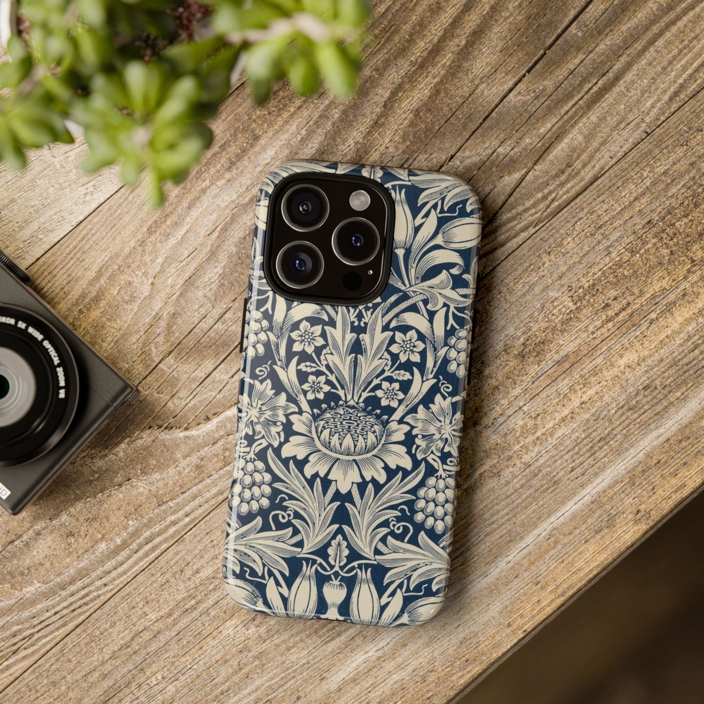 William Morris Sunflower iPhone Tough Case