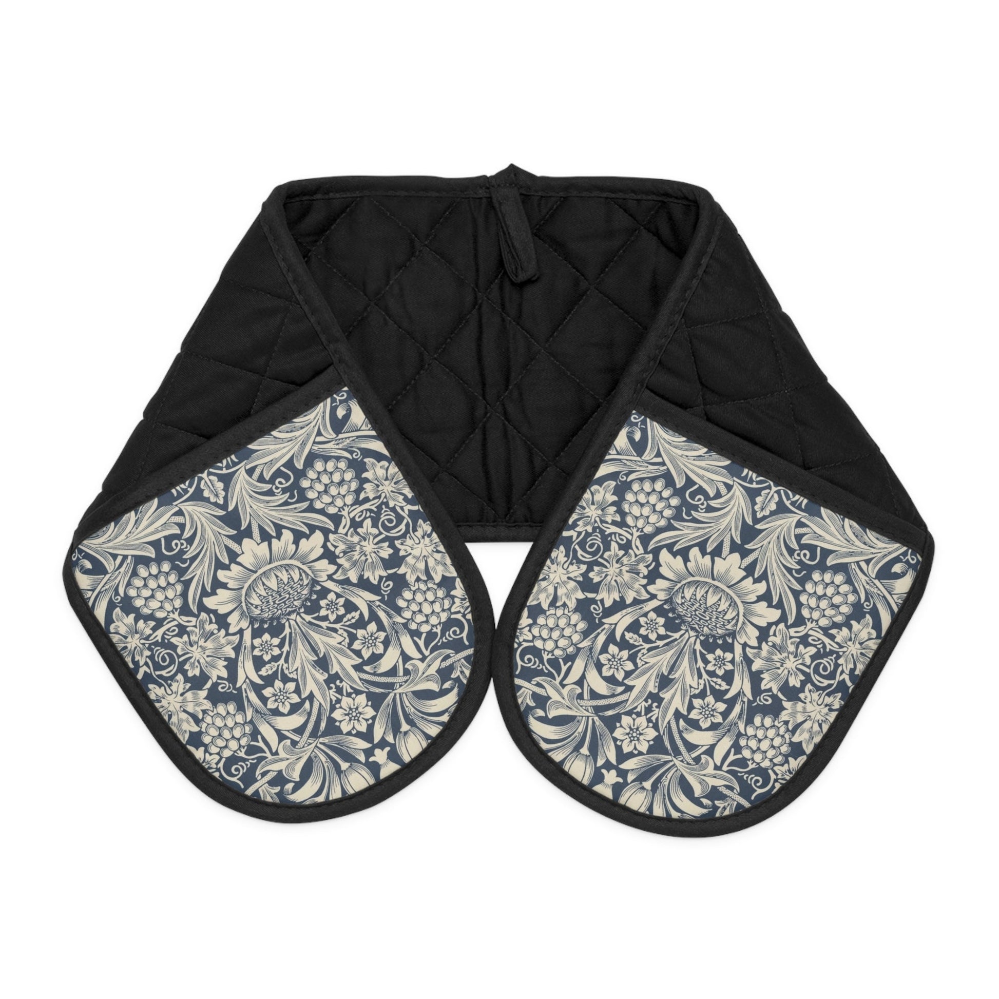 William Morris Sunflower Quilted Double Oven Mitt