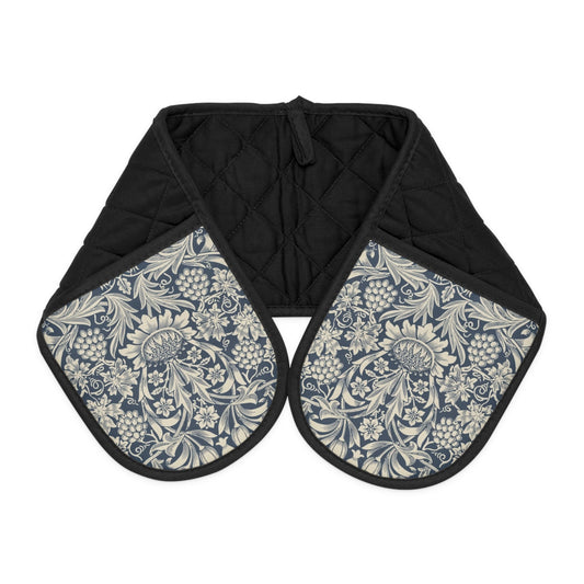 William Morris Sunflower Quilted Double Oven Mitt