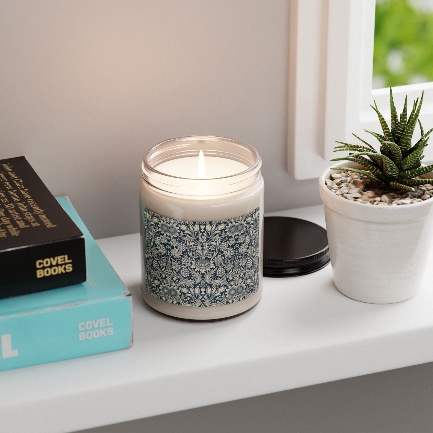 William Morris Sunflower Scented Soy Candle, 9oz