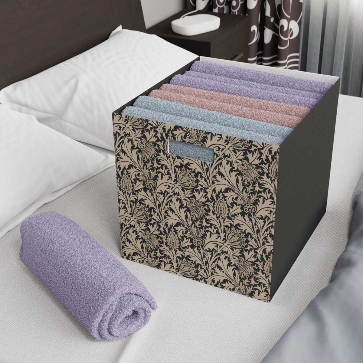 William Morris Thistle Felt Storage Box
