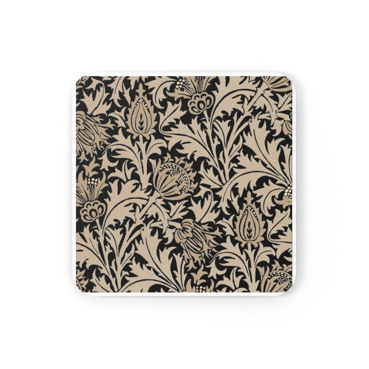 William Morris Thistle - Individual Coaster