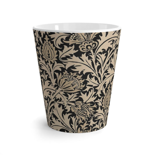 William Morris Thistle Latte Mug
